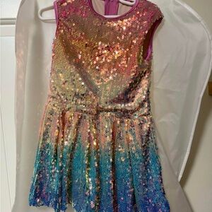 Weissman Multicolor Sequin Dance Costume